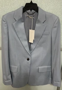 Stella McCartney Blazer Sz 40 Blue Brand New - Picture 1 of 7