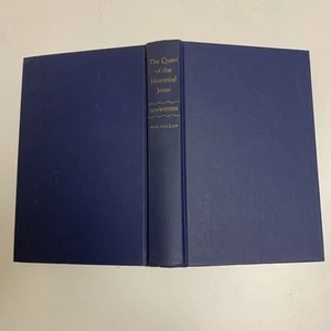 Albert Schweitzer THE QUEST OF THE HISTORICAL JESUS 1st American Edition 3rd Pr - Picture 1 of 10