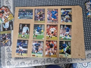 EVERTON MERLIN 1995 FOOTBALL CARDS VINTAGE RARE RETRO ORIGINAL - Picture 1 of 5