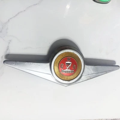 MCC Checker Cab badge Checker Taxi Hood emblem - Image 1 of 3