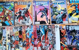 12x DC Comic Book Lot (Modern Batman Steel Robin, Annual, #1's, + More!) - Picture 1 of 14