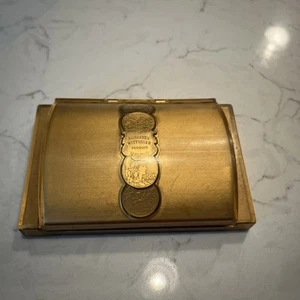RARE VINTAGE WITTNAUER LONGINES GOLD WATCH BOX ONLY - Picture 1 of 6