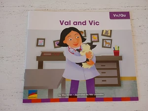 Val and Vic by Mia Hirsh - Benchmark Start Up Phonics #24 - Vv / Qu - Picture 1 of 3