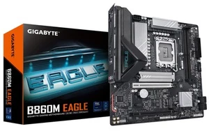 GIGABYTE B860M EAGLE Motherboard - Intel Core Ultra Series CPUs, 6+1+2+1 Phases - Imagen 1 de 4