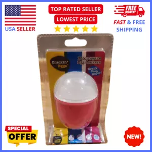 Fast & Easy Microwave Egg Cooker BPAFree Breakfast Solution - Perfect Eggs PINK - Picture 1 of 4