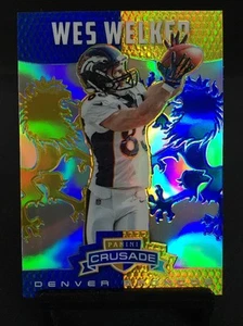 2014 Rookies and Stars Crusade Blue #19 Wes Welker Broncos - Picture 1 of 3