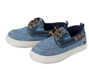 Children's Place - Chambray Boat Shoes Slip On - Size: Toddler 4 - Picture 1 of 2