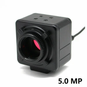 Free Driver 5MP CMOS USB Camera Digital Microscope Electronic Eyepiece w Adapter - Picture 1 of 11