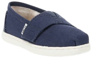 TODDLER's TOMS Alpargata Navy Canvas Slip-On US Size Brand New 100% Authentic - Picture 1 of 7