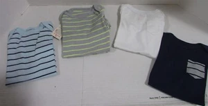  Baby Boys' 4pk Short Sleeve Bodysuits - 6-9M - Picture 1 of 2