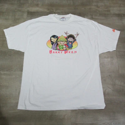 Camisa De Colección Graphitti Barry Ween Para Hombres XXL Blanca 2001 Winick Comics Stock Muerto Foto 1 de 4