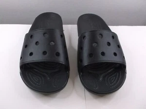 Crocs sandali neri uomo e donna slide impermeabili scarpe doccia M9/W11 - Foto 1 di 6
