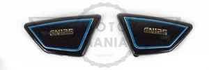 Schwarze Seitenteile Abdeckung Links Rechts Paar Suzuki GN125 - Bild 1 von 2