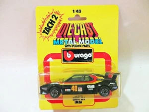 Burago Tach 2 4805 'BMW M1 MISA RACING CAR #40' 1:43 MIB/BOXED/CARDED - Bild 1 von 5