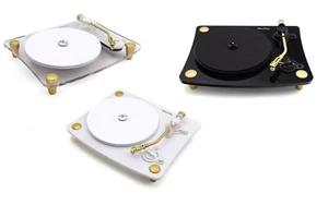 TechPlay Ghost, 2-Gang-Plattenspieler mit Riemenantrieb. Verbindet sich mit Ihrem Bluetooth-Lautsprecher - Bild 1 von 22