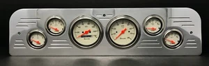 1961 GMC 6 Gauge Dash Panel Insert Mechanical Shark - Picture 1 of 9