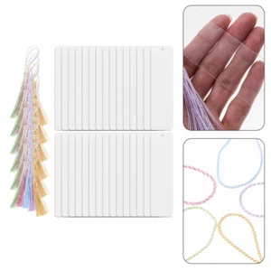 30 Sets Bookmark Student Convenient DIY Blank Page Marker - Picture 1 of 12