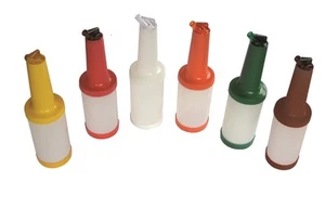 Save and Pour Quart Bottles With Spout Pourer 1L Juice Pourer Bar Cocktail - Picture 1 of 7