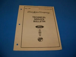 Ford Technical Service Bulletin May 1, 2000 - Picture 1 of 4
