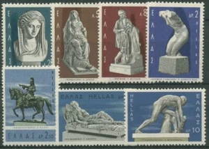 Grecia 1967 escultores griegos nuevos 936/42 sin fijasellos - Imagen 1 de 1