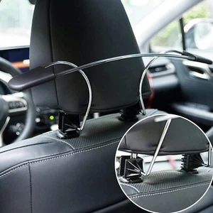 Appendiabiti universale auto supporto poggiatesta antiscivolo per borse cappotto tute camicie - Foto 1 di 10