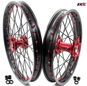 Llantas KKE 21/19"" MX para Honda CR125R CR250R CR500R 1995-1999 bujes llantas con radios - Imagen 1 de 12