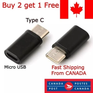 Câble Adaptateur Micro USB vers USB C TYPE C 3.1 pour Macbook S9 S8 Note 8 9 Lg G6 - Photo 1 sur 6