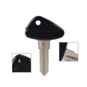 Uncut Blade Blank Key Black For BMW R1100RT R1150R R1150GS R1150RS R1150RT R1200 - Picture 1 of 10