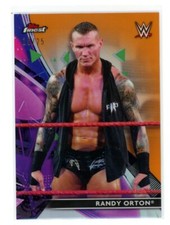 2021 Topps WWE Finest Orange Refractor Randy Orton /25 RK-Bro