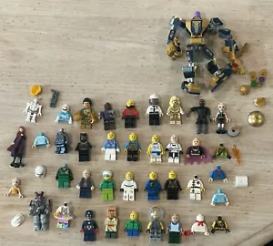 HUGE Lego Minifigure Figure Lot and parts Marvel, DC, Hulk, Thanos, & more! - Picture 1 of 5