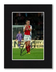 FOTO firmada por Katie McCabe 8X6 preimpresión lista para enmarcar arsenal regalo para damas - Imagen 1 de 3