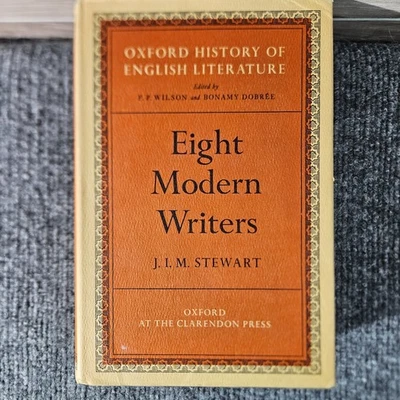 Eight Modern Writers by J I M Stewart Dj VG HC 1963 Oxford History English Liter Foto 1 de 4