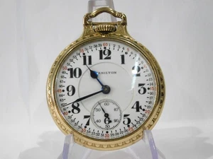 Fine Hamilton 992 Elinvar Railroad watch. Runs strong, keeps time. - Picture 1 of 11