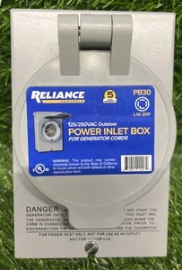 Reliance Controls 30Amp Power Inlet Box NEU Z4 - Bild 1 von 8