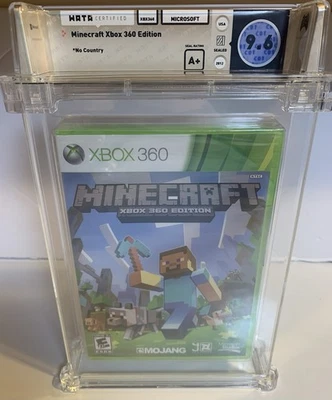 Minecraft (Microsoft Xbox 360) Sealed WATA 9.6 A+ - Image 1 of 4