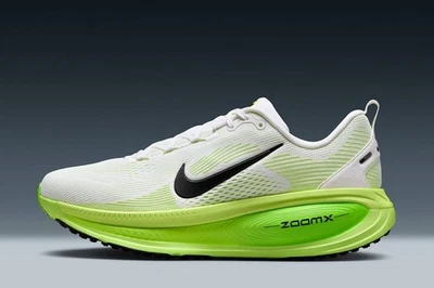 Nike Air Zoom Vomero 18 Blanco Eléctrico Verde Voltio Negro HM6803-100 Para hombres Foto 1 de 4