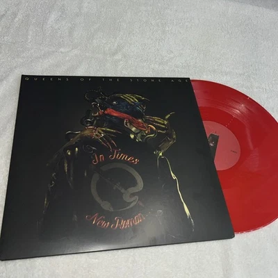 Queens Of The Stone Age “in times new roman” rare RED Vinyl OLE1947LP - Image 1 of 4