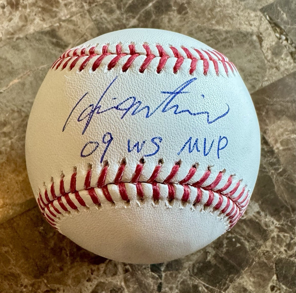 記念グッズ Matsui Signed MLB WS 2009 MVP Ball Matsui Signed MLB WS 2009 MVP Ball