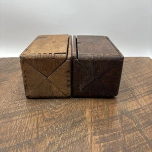 Zwei leere Puzzleboxen Singer Nähen 6,5””x3,5” - Bild 1 von 7
