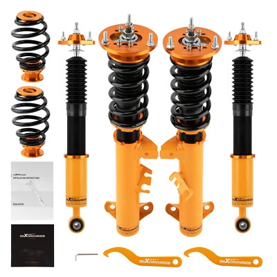 MAXPEEDINGRODS KIT Assetto Regolabile a Ghiera Ammortizzatore for BMW E36 3 Series Coilover
