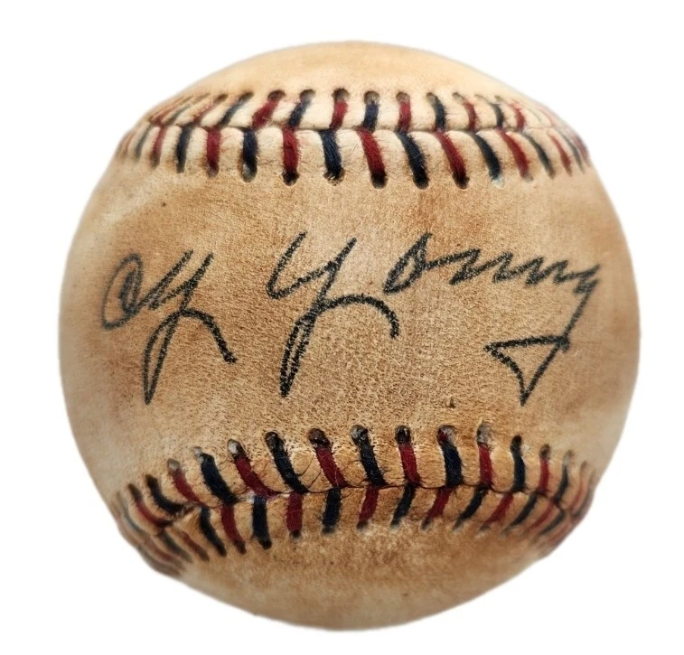 Cy Young Autographed 1910s Baseball. Replica Licensed By Cy Young Estate - Image 1 of 3