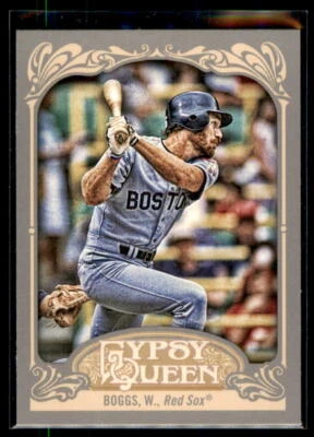 2012 Topps Gypsy Queen  Wade Boggs #248a Boston Red Sox - Image 1 of 2