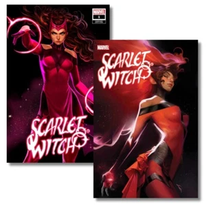 SCARLET WITCH #1 INCENTIVE 1:25 & EXCLUSIVE TRADE - LOZANO & TALAVERA - Picture 1 of 3