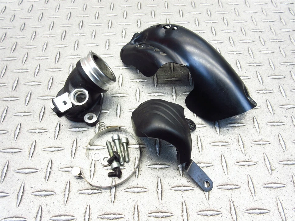 2017 Moto Guzzi Bobber V9 Right Hand Intake Manifold Cover Hardware Clamp Lot  - Image 1 of 4