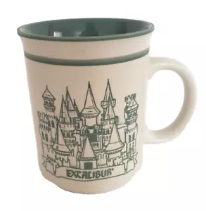 Excalibur Hotel Casino Las Vegas Kaffee Steinzeug Keramik Schloss Becher - Bild 1 von 5