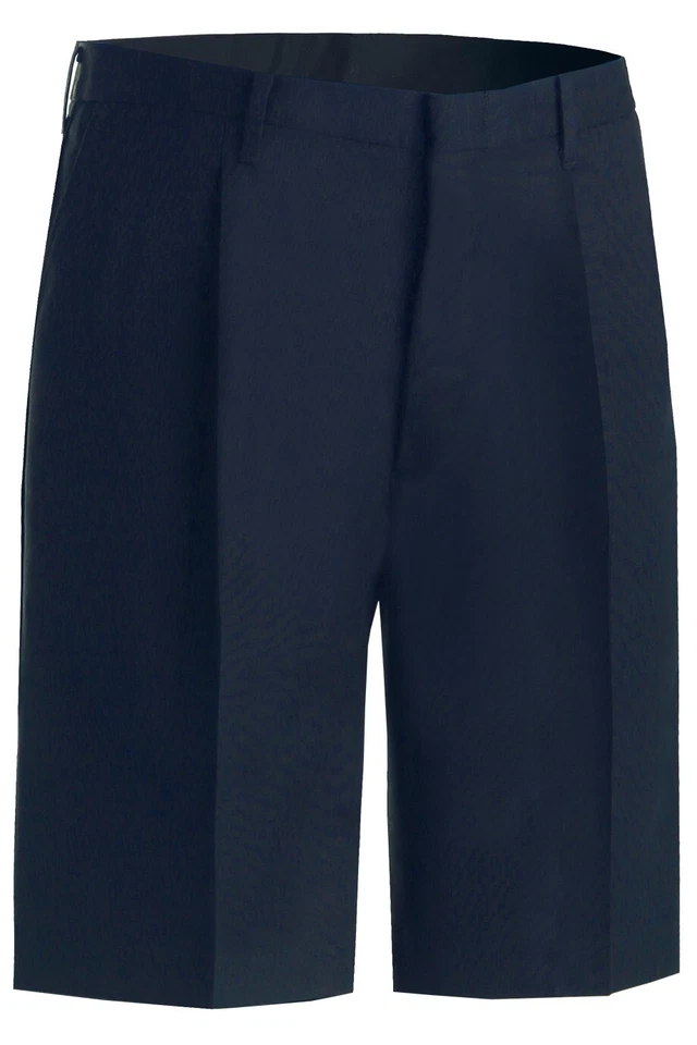 Мужские бизнес повседневный плиссированные CHINO короткие темно-синий размер 30 - Изображение 1 из 1