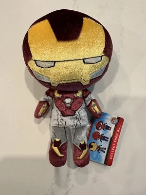 Funko 2017 Plushies Iron Man 8” Plush Spider-Man Homecoming Marvel Hero Avengers - Image 1 of 4