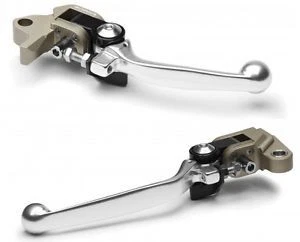 Palanca de embrague de freno Silver Sunline V1 MDX apta para Honda CR250R 1996 1997 1998 1999 Foto 1 de 4