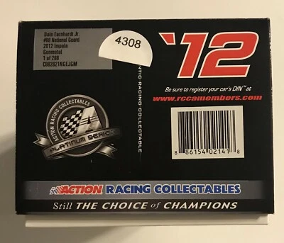 2012 #88 DALE JR. 国家卫队青铜色 IMPALA 1/24 比例 #4308 — 第 1/4 张图片