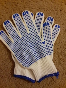 Guantes antideslizantes, guantes utilitarios, guantes de agarre, trabajo ligero, guantes de jardinería - Imagen 1 de 12